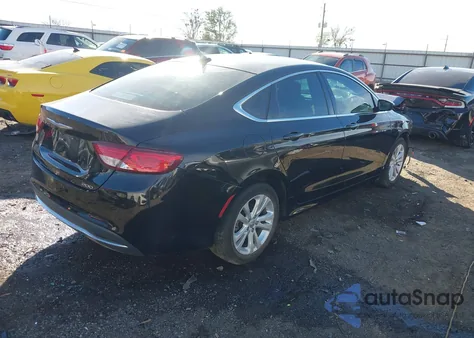 2016 Chrysler 200 Limited Platinum z USA, uszkodzony, nr VIN 1C3CCCAB3GN172594